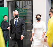 Gitanas Nausėda ir Diana Nausėdienė