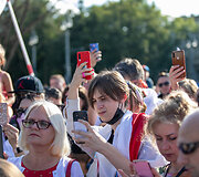 Baltarusijos demokratinės opozicijos palaikymo akcija &bdquo;Vieni metai po revoliucijos&ldquo;