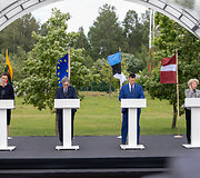 Lietuvos, Estijos ir Latvijos parlamentų Pirmininkų spaudos konferencija