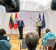 Arvydas Anu&scaron;auskas ir Mindaugas Steponavičius