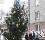 Kalėdų eglė Antakalnyje