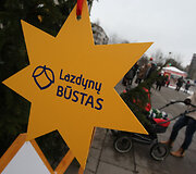 Kalėdų eglė Lazdynuose