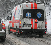 Sniego sukeltos transporto spūstys