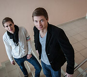 Eligijus Labanauskas ir Saulius Baltiejus