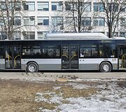 Naujieji autobusai jau važinėja sostinės gatvėmis