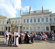 Festivalio eisenos akimirka