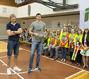 Mindaugas Kuzminskas ir Darju&scaron;as Lavrinovičius