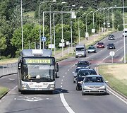 Autobusų ir troleibusų keleiviams tenka prisitaikyti prie naujų važinėjimo po Vilnių ypatumų