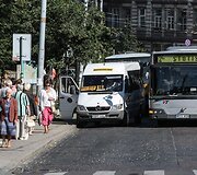 Autobusų ir troleibusų keleiviams tenka prisitaikyti prie naujų važinėjimo po Vilnių ypatumų