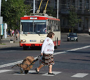 Autobusų ir troleibusų keleiviams tenka prisitaikyti prie naujų važinėjimo po Vilnių ypatumų