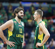 Linas Kleiza ir Renaldas Seibutis