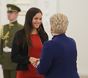 Dalia Grybauskaitė ir Milda Valčiukaitė