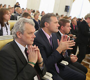 Klemensas Rim&scaron;elis ir Virgilijus Alekna