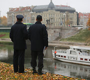 I&scaron; plaukiančio laivo rūko dūmai, teko gelbėti žmones 