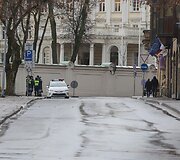 Vilniaus gatvėse &ndash; daugybė laikinų kelio ženklų
