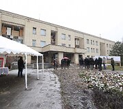Vilniaus Klinikų gatvėje prasidėjo &Scaron;v.Roko ligoninės rekonstrukcija