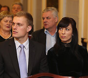 Rolandas Ma&scaron;činskas ir Donata Vi&scaron;tartaitė