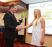 Algirdas Butkevičius ir Rūta Meilutytė