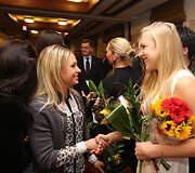 Laura Asadauskaitė ir Rūta Meilutytė