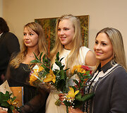 Vilma Rim&scaron;aitė, Rūta Meilutytė ir Laura Asadauskaitė