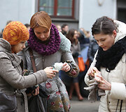 Ukrainos palaikymo akcija