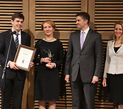 Apdovanojimų akimirka