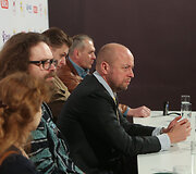 Spaudos konferencijos akimirka