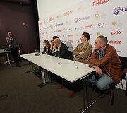 Spaudos konferencijos akimirka