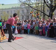 V.Kudirkos aik&scaron;tėje vyko velykinė &scaron;ventė