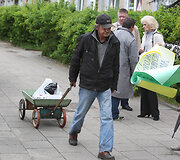 Piketuojantys VVT darbuotojai