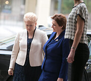 Dalia Grybauskaitė ir Loreta Graužinienė