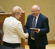Dalia Grybauskaitė ir Zenonas Vaigauskas