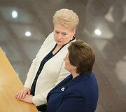 Dalia Grybauskaitė ir Loreta Graužinienė