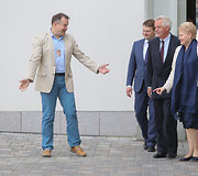Apdovanojimų akimirka
