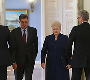 Dalia Grybauskaitė ir Algirdas Butkevičius