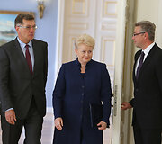 Dalia Grybauskaitė ir Algirdas Butkevičius