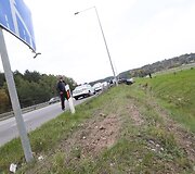 &bdquo;Lexus&ldquo; avarija Grigi&scaron;kėse