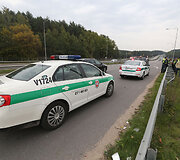 &bdquo;Lexus&ldquo; avarija Grigi&scaron;kėse