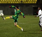 Europos jaunimo (U-21) čempionato atrankos rungtynėse Lietuvos jaunimo rinktinė susitiko su Anglijos futbolininkais.