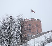 Pirmasis sniegas Vilniuje