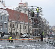 Pirmasis sniegas Vilniuje