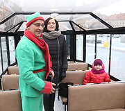 Kalėdų traukinukas Vilniuje