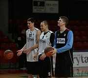 BC &bdquo;Lietuvos rytas&ldquo; treniruotės akimirkos.