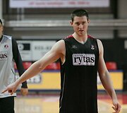 BC &bdquo;Lietuvos rytas&ldquo; treniruotės akimirkos.