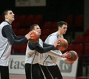 BC &bdquo;Lietuvos rytas&ldquo; treniruotės akimirkos.
