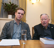 Gabrielius Landsbergis ir Vytautas Landsbergis
