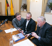 Gabrielius Landsbergis, Dovydas Pancerovas, Vytautas Landsbergis