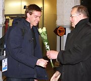A&scaron;tuonis kartus Lietuvos rekordus gerinęs ir su sidabro medaliu namo grįžęs 28 metų plaukikas pirmadienio vakarą Vilniaus oro uoste prisipažino esąs labiau patenkintas savo parodytu rezultatu, nei i&scaron;kovotu medaliu.
