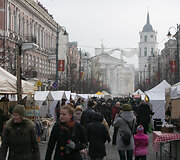 Užgavėnių &scaron;ventė Vilniaus centre