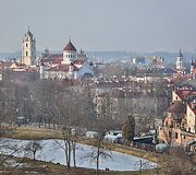 Pavasaris jau pradeda žadinti Vilnių